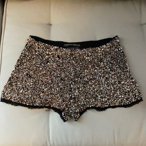 All Saints Sequin Shorts